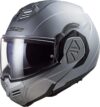 LS2 Advant Modular Helmet (Matte Silver)