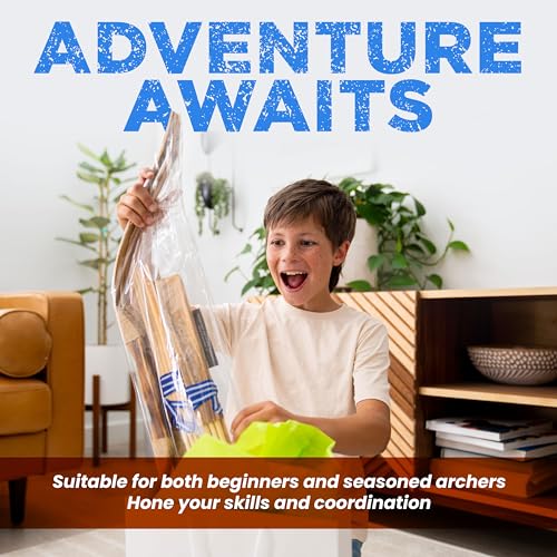 Adventure Awaits! 2-Pack Handmade Wooden Bow And Arrow Set - Image 5