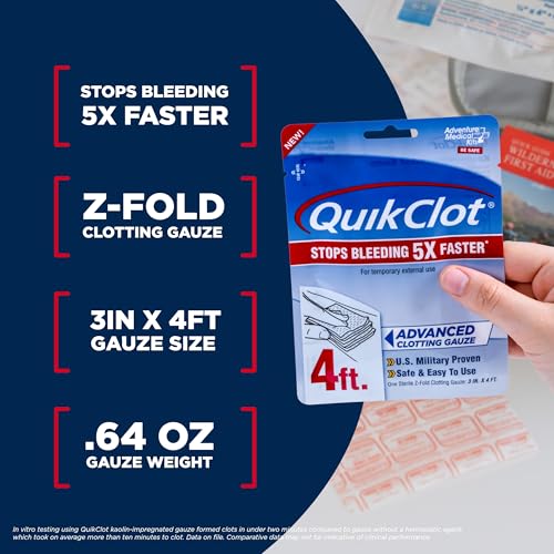 Adventure Medical Kits QuikClot Gauze For Emergency Kits - Image 2