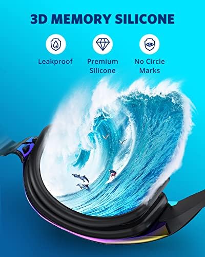 Aegend Swim Goggles, 2 Pack No Leaking - Image 4