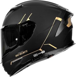 HAX Aerodynamic Full Face Helmet, DOT & ECE Certified