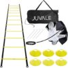 Juvale Agility Ladder With Cones And Parachute