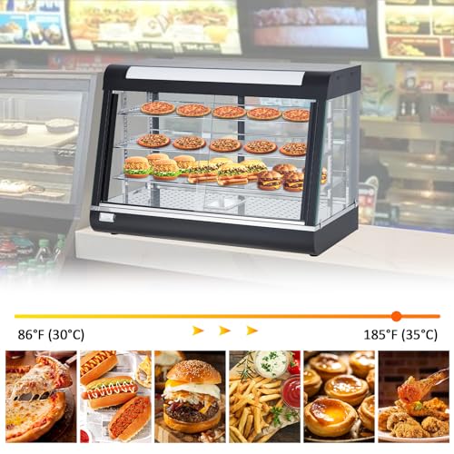 Agrestem Pizza Warmer 3 Tiers, 800W Display - Image 4