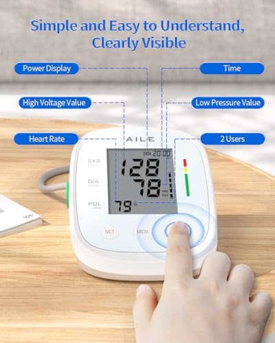 AILE Blood Pressure Monitor Upper Arm Large Cuff - Image 3
