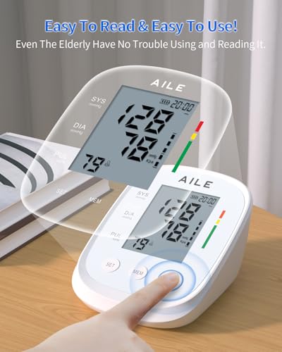 AILE Blood Pressure Monitor Upper Arm Large Cuff - Image 4