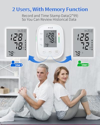 AILE Blood Pressure Monitor Upper Arm Large Cuff - Image 5