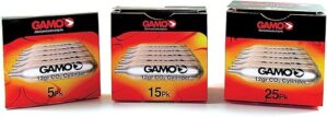 Gamo Air Gun CO2 Cartridges, 15-Pack