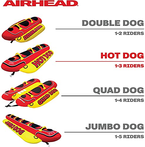 AIRHEAD Hot Dog Towable Tube For Boating - Image 3