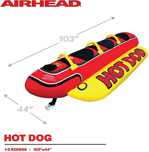 AIRHEAD Hot Dog Towable Tube For Boating - Image 2