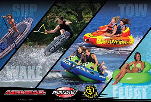 AIRHEAD Watersports G-Force 3 Triple Rider Inflatable Tube - Image 5