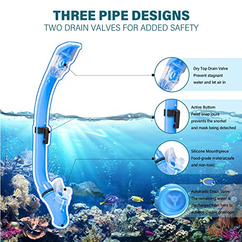 Aisrida Kids Snorkeling Gear Mask And Flippers - Image 3