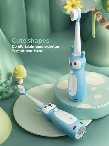 AJELU Kids Electric Toothbrush, 3 Modes, Waterproof - Image 4