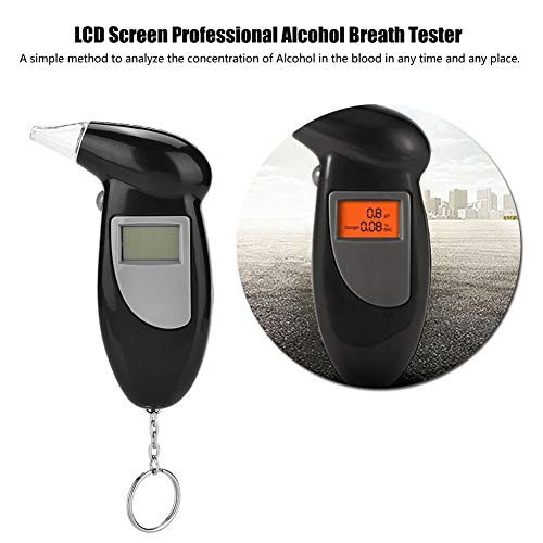 Akozon Keychain Breathalyzer With LCD Screen - Image 4