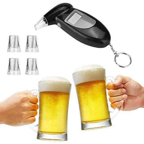 Akozon Keychain Breathalyzer With LCD Screen - Image 5