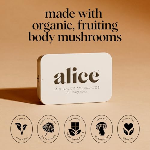 Alice Brainstorm Mushroom Chocolates Energy Bites - Image 4
