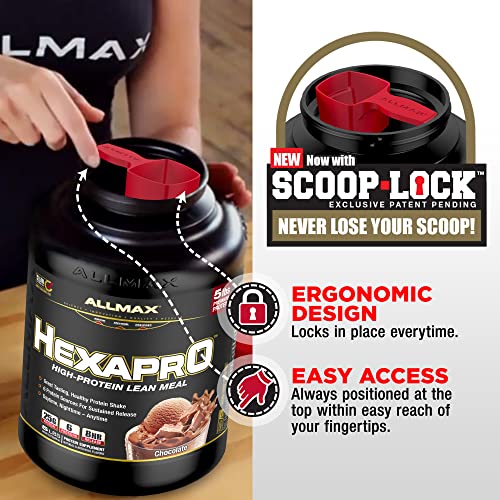 ALLMAX Nutrition Hexapro Chocolate 5 Lb - 25g Protein - Image 4