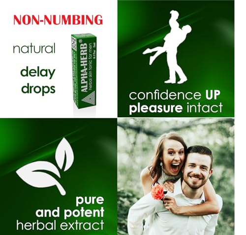 Alpha-Herb Herbal Delay Spray Drops - Climax Control - Image 4