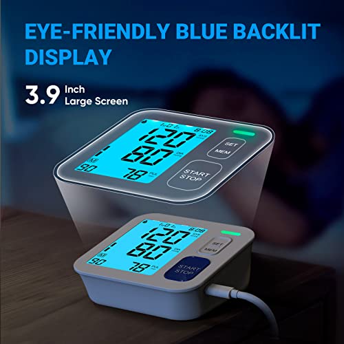 ALPHAGOMED Blood Pressure Monitors With Extra Large Cuff - Image 3