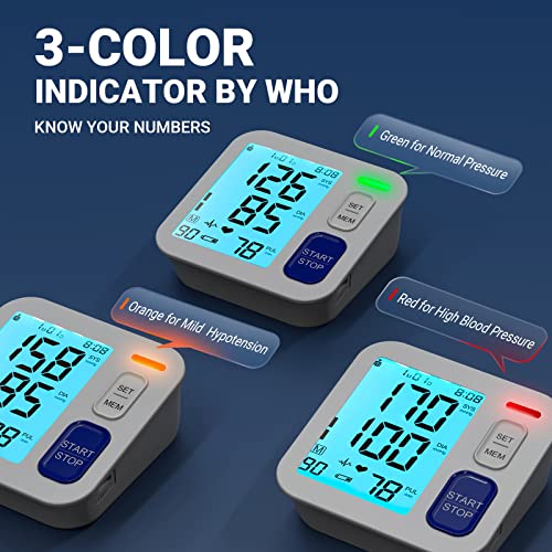 ALPHAGOMED Blood Pressure Monitors With Extra Large Cuff - Image 4