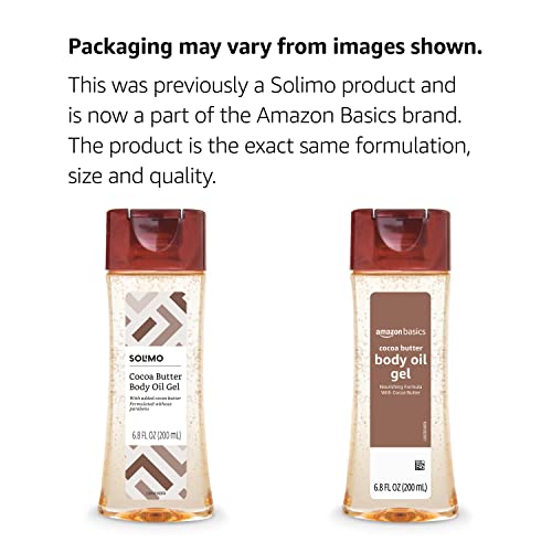 Amazon Basics Body Oil Gel With Cocoa Butter - Image 2
