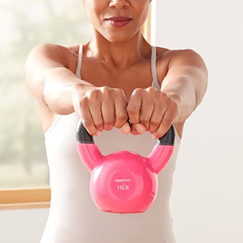 Amazon Basics Vinyl Kettlebell - Image 5