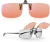 Goiteia Amber Clip-On Blue Light Blocking Glasses