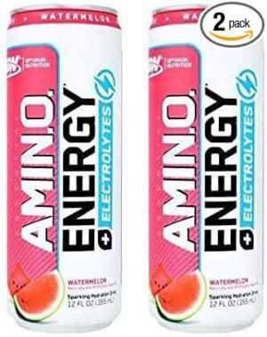 Optimum Nutrition Amino Energy Sparkling Hydration Drink, Watermelon