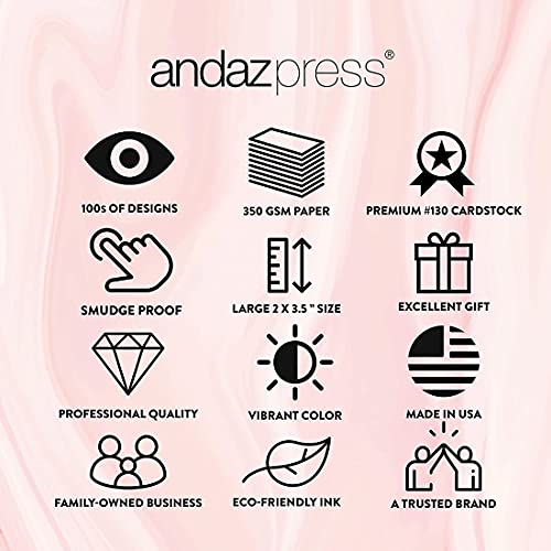 Andaz Press Veterinarian Appointment Business Cards, Bulk 100 - Image 5