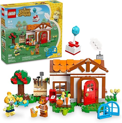 LEGO Animal Crossing Isabelle’s House Visit Toy
