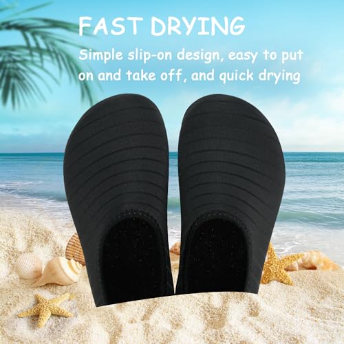 ANLUKE Kids Water Shoes Barefoot Aqua Socks - Image 5