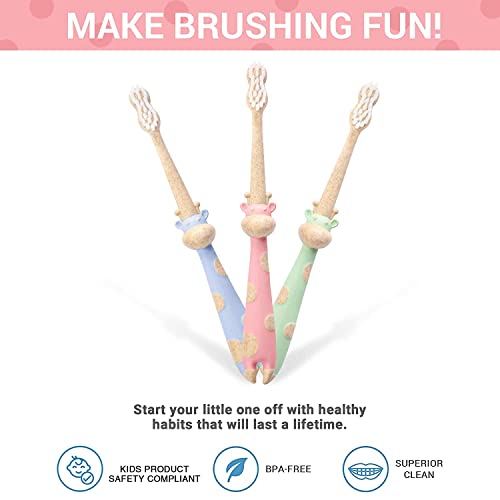 ANPEI Vegan Eco Friendly Kids Toothbrush - Image 3