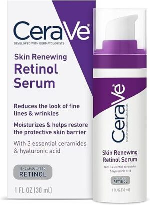 CeraVe Anti Aging Retinol Cream Serum | 1 Ounce