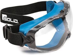 SolidWork Anti-Fog Safety Goggles With Adjustable Headband