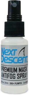Next Descent Anti Fog Spray For Scuba Mask