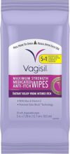 Vagisil Anti-Itch Medicated Feminine Wipes, 20-Pack