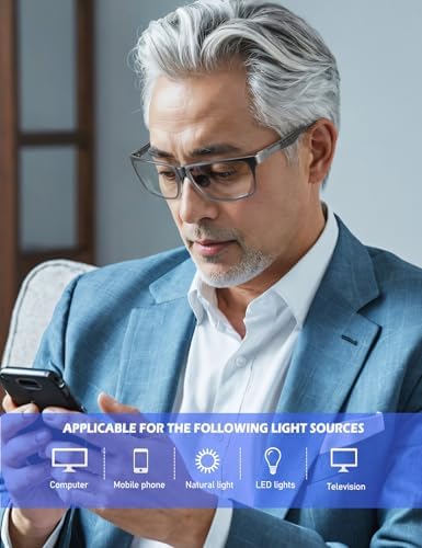 ANYLUV Reading Glasses: Blue Light Blocking Carbon Fiber - Image 2