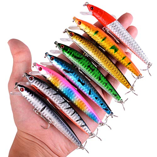 Aorace Squid Laser 3D Minnow Fishing Lures - Image 3
