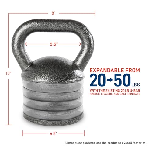 APEX Adjustable Heavy-Duty Kettlebell Weight Set APKB-5009 - Image 5