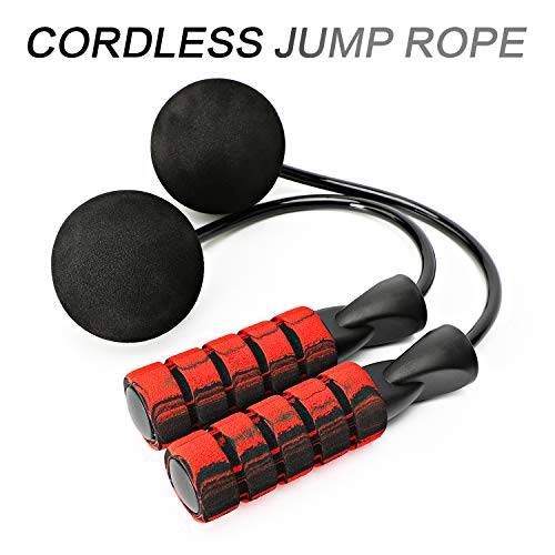 APLUGTEK Ropeless Adjustable Weighted Jump Rope - Image 2