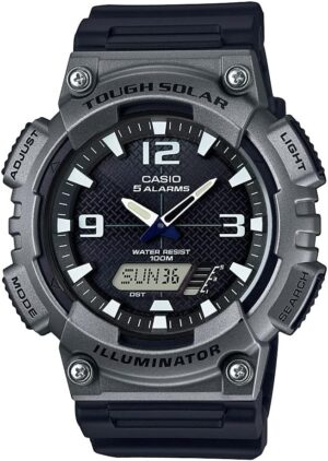Casio AQS800W Analog Digital Solar Watch