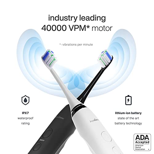 Aquasonic Duo Pro Ultra Whitening Electric Toothbrushes - Image 3