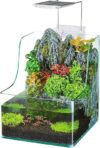 Penn-Plax AquaTerrium Hydroponic Aquarium Tank – 1.85 Gallons