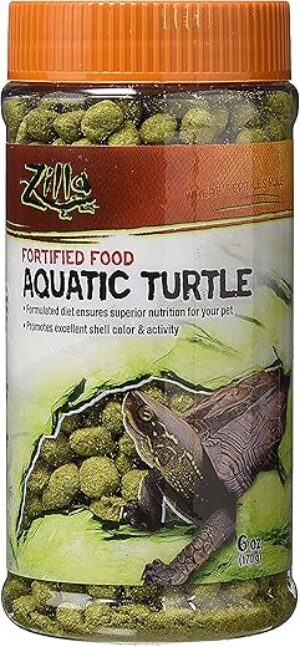 Zilla Aquatic Turtle Food 6 Oz Pack