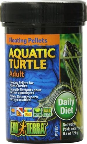 Exo Terra Aquatic Turtle Food, Floating Pellets, PT3251