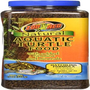 Zoo Med Aquatic Turtle Food Hatchling Formula (15 oz)