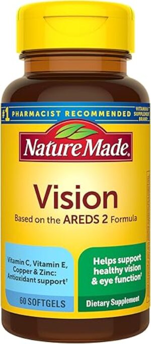 Nature Made AREDS 2 Formula Eye Vitamins, 60