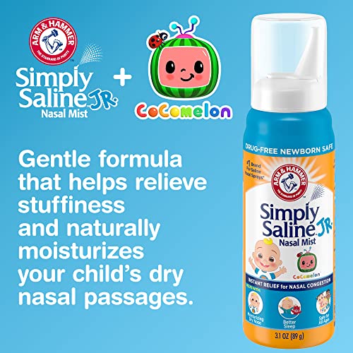 Arm & Hammer Simply Saline Jr. Nasal Mist 3.1 Oz - Image 3
