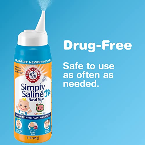 Arm & Hammer Simply Saline Jr. Nasal Mist 3.1 Oz - Image 5
