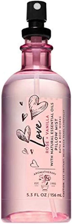 Bath & Body Works Aromatherapy Love Rose + Vanilla Pillow Mist