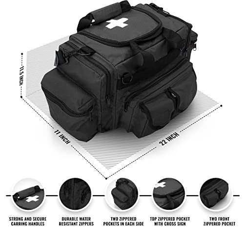 ASA TECHMED First Aid Responder Trauma Bag Deluxe - Image 2
